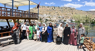 Hilvanlı kadınlar Saklı Cennet Halfeti’yi gezdi