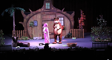 Karaköprü'de çocuklar etkinlikte doyasıya eğlendi