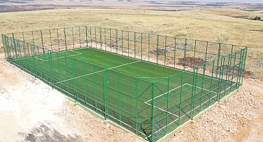 Karaköprü'de kırsaldaki gençler için yeni spor tesisleri kazandırılıyor