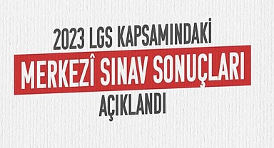 LGS sonuçları açıklandı! 