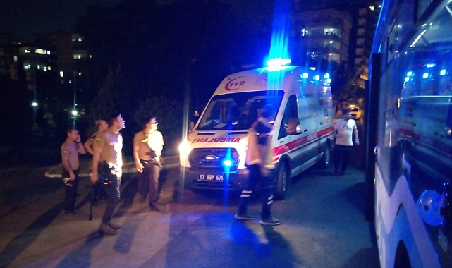 Otobüste epilepsi nöbeti geçiren vatandaş hastaneye kaldırıldı