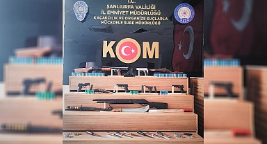 Şanlıurfa’da silah operasyonu! 11 gözaltı