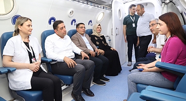 Şanlıurfa’ya Hiperbarik Oksijen tedavi uzmanı ataması yapıldı