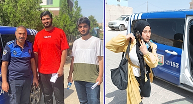 Sınava geç kalan öğrencilerin imdadına zabıta yetişti