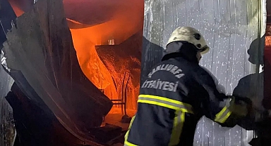 Urfa’da bağ evinde yangın!