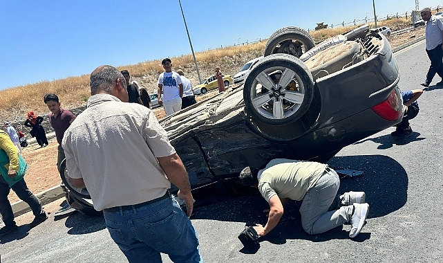 Urfa'da feci kaza! Yaralılar var