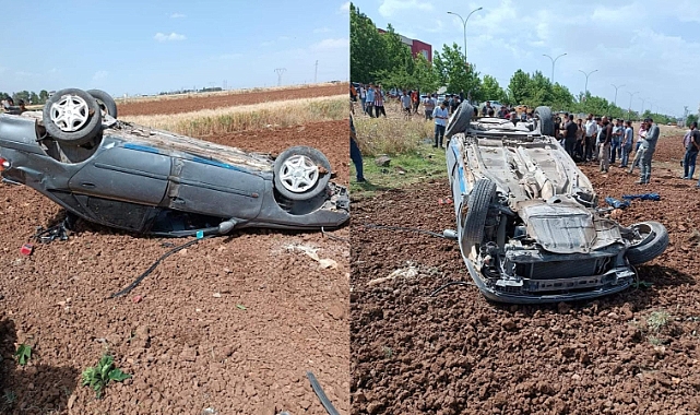 Urfa'da feci kaza! Yaralılar var