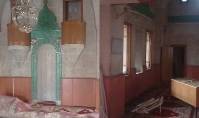 Urfa'da kaderine terk edilen cami bağımlıların yuvası oldu