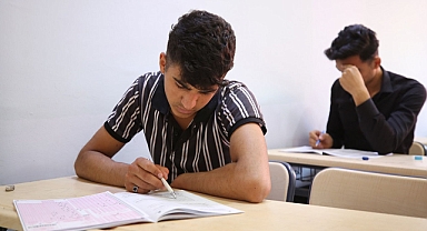 Urfa’da sınava sayılı günler kala deneme sınavlarına yoğunluk