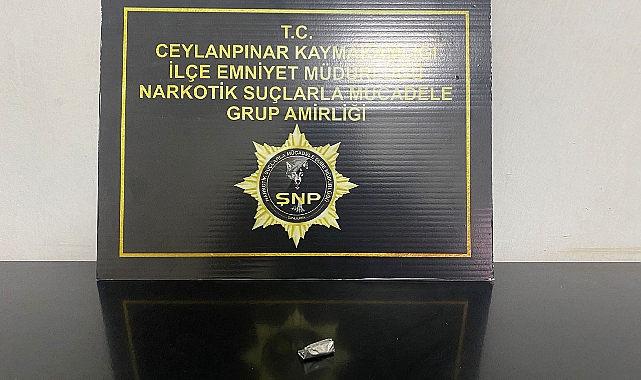 Urfa’da uyuşturucu madde ile yakalandı!