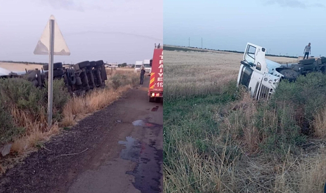 Viranşehir'de kaza! 1 yaralı