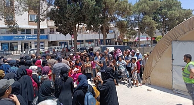 Akçakale'de 1.500 aile için seferber oldular