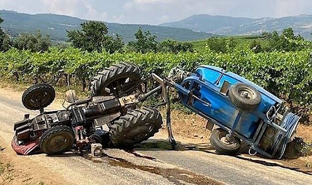 Akçakale'de feci olay! Devrilen traktörün altında can verdi