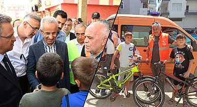 Bakan Uraloğlu, selzede çocukların talebine duyarsız kalmadı