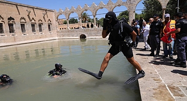 Balıklıgöl'de dip temizliği! Gölden çıkanlar şaşırttı