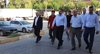 Başkan Baydilli mesaiye saha gezisiyle başladı