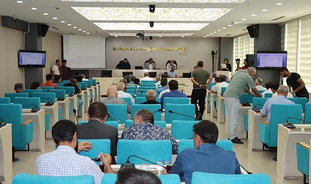 Büyükşehir Meclisi Temmuz ayı son birleşimi yapıldı