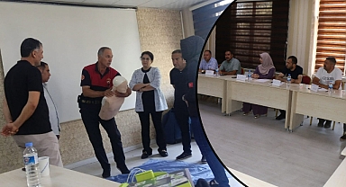 Büyükşehir personellerine sağlık eğitimi 