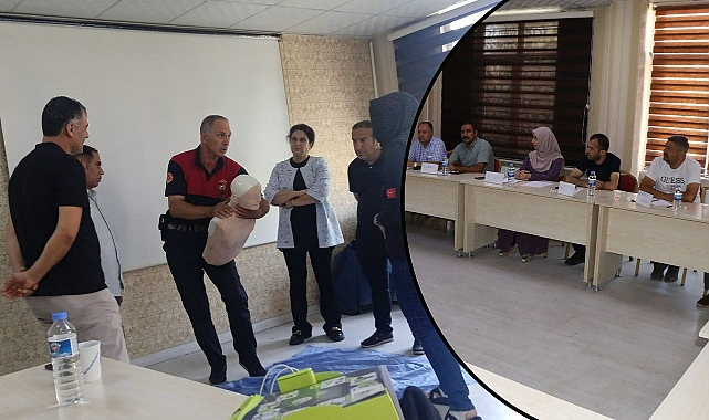 Büyükşehir personellerine sağlık eğitimi