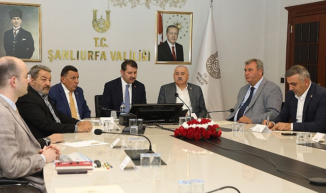 Deprem Bölgesi İnceleme Heyeti Şanlıurfa'da