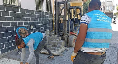 Eyyübiye’de yol yenileme ve onarım çalışmaları devam ediyor