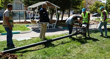 Haliliye belediyesi ile parklar daha güvenli 