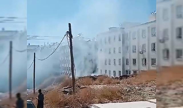 Haliliye'de yangın! Panik yaşandı