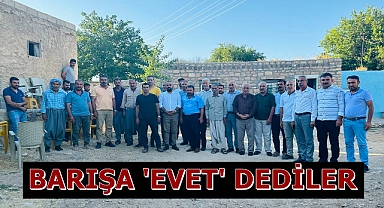 HDP Urfa’da husumetli aileleri barıştırdı