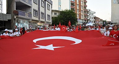 Hilvan’da 15 Temmuz coşkuyla kutlandı