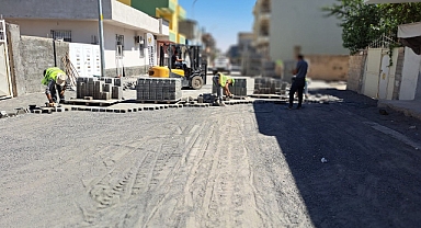 Hürriyet Mahallesi’nde cadde ve sokaklar yenileniyor 