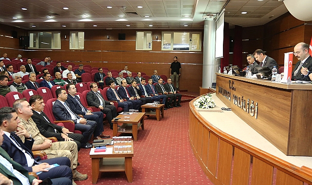 İl koordinasyon kurulu 2023 yılı 3. Toplantısı gerçekleştirildi