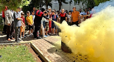 İtfaiye’den yangın tatbikatı 