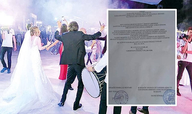 Kadın ve erkeklerin düğünlerde birlikte eğlenmesi yasaklandı