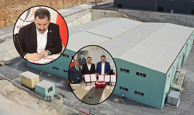 Karaköprü Belediyesinin kurduğu fabrikada 225 kişi istihdam edilecek