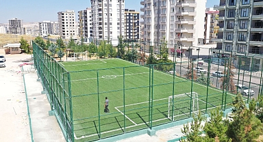 Karaköprü'de gençler için modern spor alanları kazandırılıyor