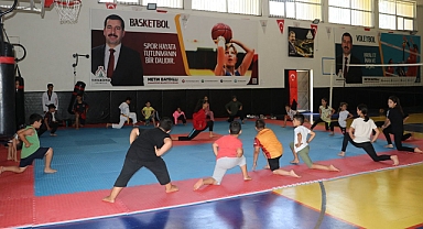 Karaköprü’de Tekvando kursuna yoğun ilgi