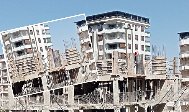 Pazar günü inşaat çalışması vatandaşın tepkisine neden oldu