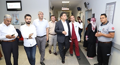 Sağlık Müdürü Solmaz, Viranşehir’deki sağlık tesislerini yerinde değerlendirdi