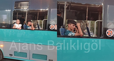 Şanlıurfa'da bir garip görüntü! Çocukları tehlikeye attı