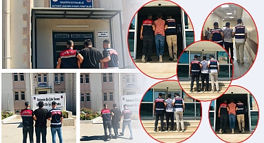 Şanlıurfa’da JASAT, 6 cezaevi firarisini kıskıvrak yakaladı! 