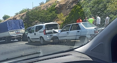 Şanlıurfa’da zincirleme trafik kazası!