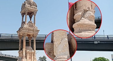 Şanlıurfa Mustafa Kemal Paşa Anıt Çeşmesi yıkılmak üzere