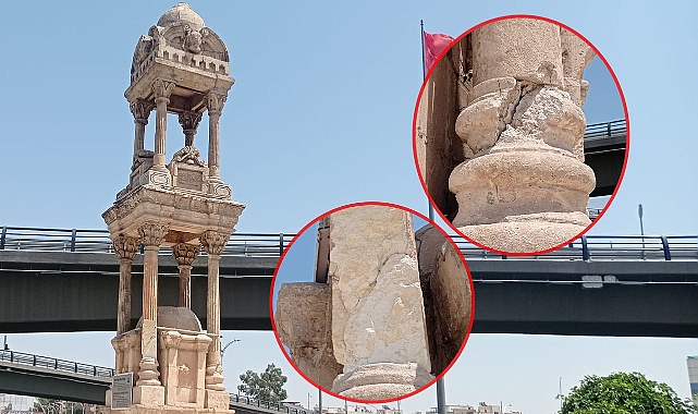 Şanlıurfa Mustafa Kemal Paşa Anıt Çeşmesi yıkılmak üzere