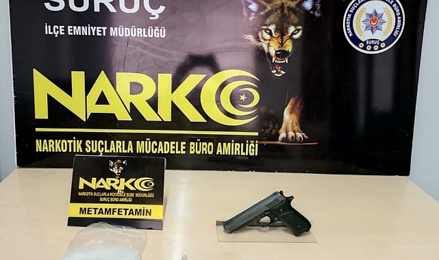 Suruç'ta uyuşturucu operasyonu! 2 gözaltı