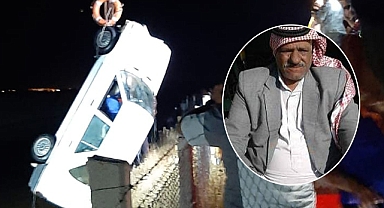 Urfa’da aracı ile beraber sulama kanalına düşen şahıstan acı haber! 