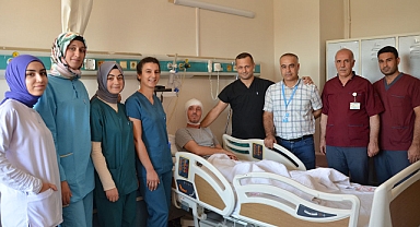 Urfa'da riskli ameliyat ilk kez gerçekleştirildi
