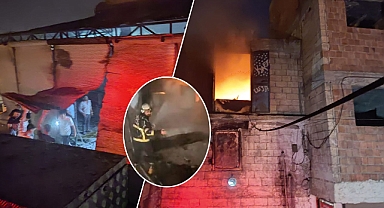 Urfa’da bir iş yerinde korkutan yangın! 