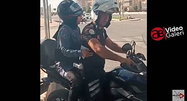 Urfa'da sınava geç kalan adayın imdadına motorize ekipler yetişti