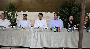 Viranşehir'de Başsavcı Tuncay için veda yemeği düzenlendi 