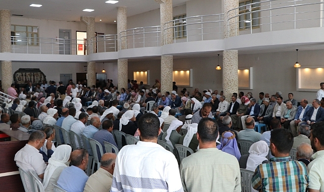 Viranşehir'de husumetli aileler barıştı